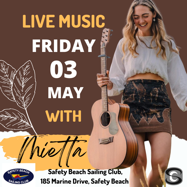 Live Music Friday Mietta May 3rd