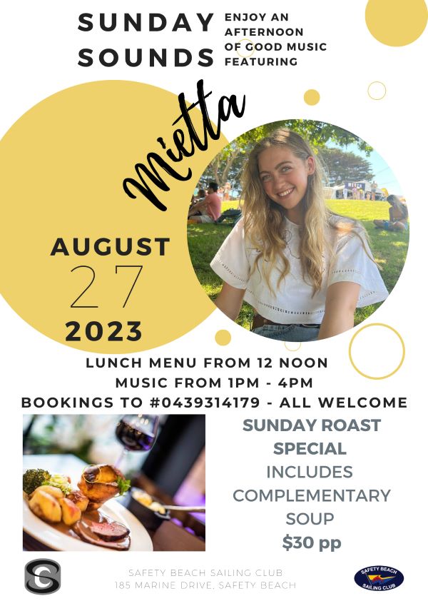 Sunday Sounds 27 August 2023
