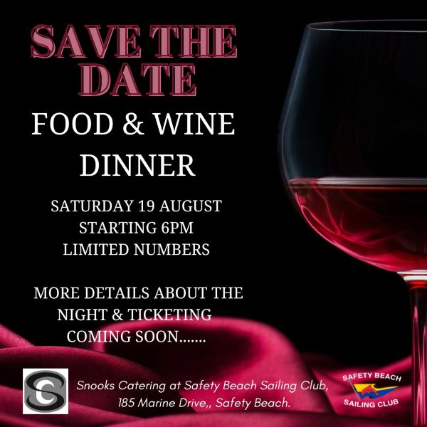 save the date food wine