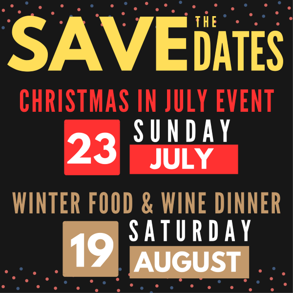save the date july aug