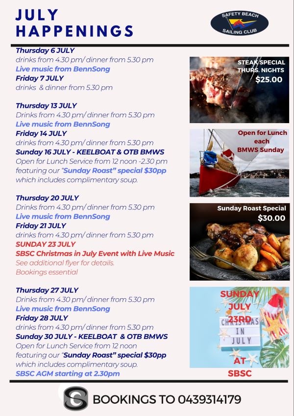 updated july happenings