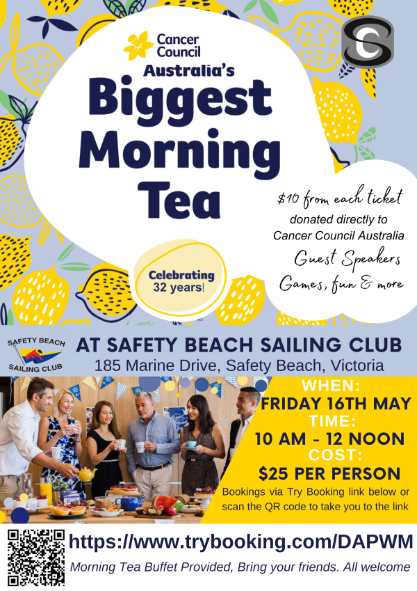 2025 Biggest Morning Tea Flyer
