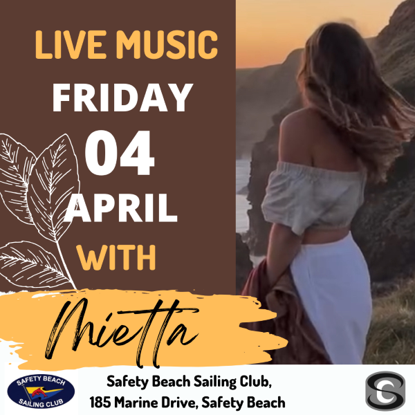 Live Music Friday   Mietta   4 April 25
