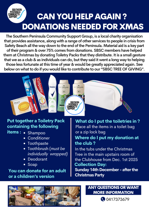 XMAS Donation Flyer 2025